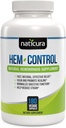 Hem-Control - γρήγορη αποτελεσματική θεραπεία αιμορροΐδων συμπλήρωμα - ισχυρή φόρμουλα για την προώθηση Symptom Relief, συρρίκνωση των αιμορροΐδων, εύκολος αποσύνθεσης - 180 κάψουλες Vegan - Made in USA
