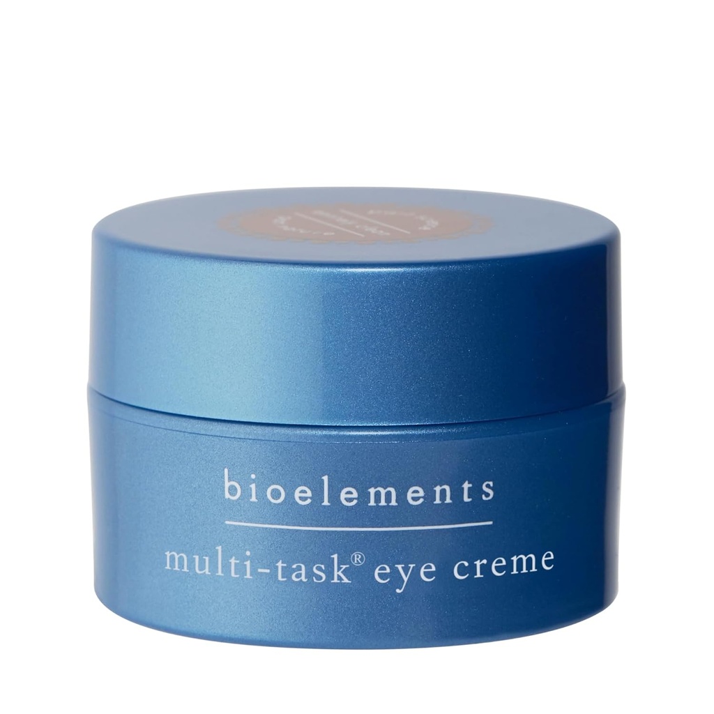 Bioelements Multi-Task Eye Creme - 0.5 fl oz - Στοχευτικότητα, Σκοτεινοί Κύκλοι & Λεπτές Γραμμές - Ελαφριά & Μη Γκρίζα - Vegan, Χωρίς Γλουτένη - Ποτέ δεν δοκιμαστεί σε ζώα