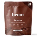 Beam Dream Sleep Powder, L-Θεανίνη, Apigenin, Reishi και Μαγνήσιο, Third Party Tested Natural Sleep Aid & Sleep Supplement for Deep Sleep, Relaxation and Recovery, Natural Sleep Support, 30 Services