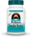 Source Naturals Wellness Transfer Factor, Supports Immune System Response* 125 mg - 60 Vegetarian Capsules