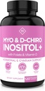 Optify Myo-Inositol & D-Chiro Inositol συμπλήρωμα για τις γυναίκες – 40:1 Ratio Plus Folate και βιταμίνη D – Υποστήριξη Υγιής Ορμονική Ισορροπία, Τακτικοί κύκλοι, & Ωοθηκική Υγεία – 30-Ημέρα προσφοράς