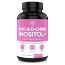 Optify Myo-Inositol & D-Chiro Inositol συμπλήρωμα για τις γυναίκες – 40:1 Ratio Plus Folate και βιταμίνη D – Υποστήριξη Υγιής Ορμονική Ισορροπία, Τακτικοί κύκλοι, & Ωοθηκική Υγεία – 30-Ημέρα προσφοράς