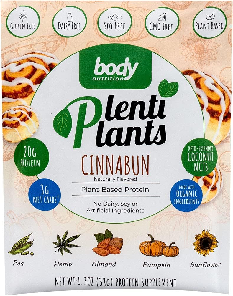 Φυτικές πρωτεΐνες (CinnaBun, 38g)