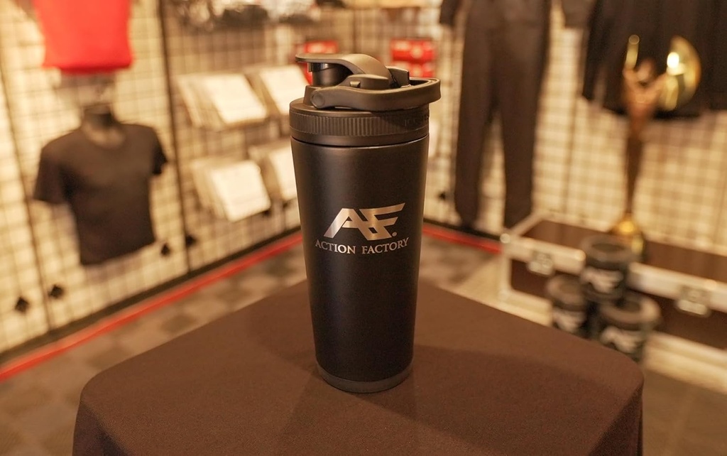 AF Logo Iceshaker μονωμένο από ανοξείδωτο χάλυβα μπουκάλι νερού