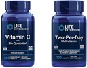 Επέκταση ζωής Βιταμίνη C & Quercetin Phytosome Plus Multi- Vitamin & Mineral Supplement - 250 δισκία & 120 δισκία