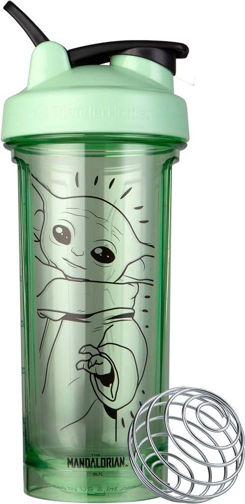 BlenderBottle Star Wars Shaker Μπουκάλι Pro Series Ιδανικό για πρωτεϊνικές ανακινήσεις και προ προπόνηση, 28-Ounce, Το παιδί