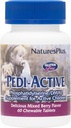 NaturesPlus Pedi-Active LECI-PS, DMAE Complex - 60 Μασώμενα δισκία - Μικτή γεύση μούρου - Παιδική Chewable συμπλήρωμα, προωθεί την υγεία του εγκεφάλου, εστίαση - χορτοφάγους, χωρίς γλουτένη - 30 Σερβιέτες
