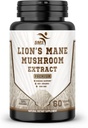 Κάψουλες Mushroom Cognition Lion's Mane Pills (60 κάψουλες Veggie) 30% Πολυσακχαρίτες - Lions Mane Extract Κάψουλες 