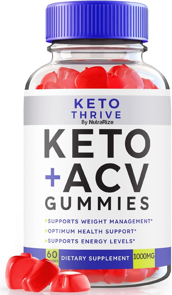 Keto Thrive ACV Gummies, Keto Thrive Keto + συμπλήρωμα απώλειας βάρους ACV, Keto Thrive Apple Cider Vinegar 1000MG Advanced Formula, Keto Plus ACV Gummy Κριτικές (60 Gummies)