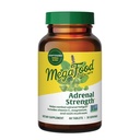 MegaFood Adrenal Strength - Συμπληρώματα υποστήριξης Adrenal με Ashwagandha και μαγνήσιο Glycinate, βιταμίνη C, Άγιος Βασίλειος, Astragalus, μειώνει τα επίπεδα κορτιζόλης - χορτοφαγικά - 60 δισκία (30 υπηρεσίες)