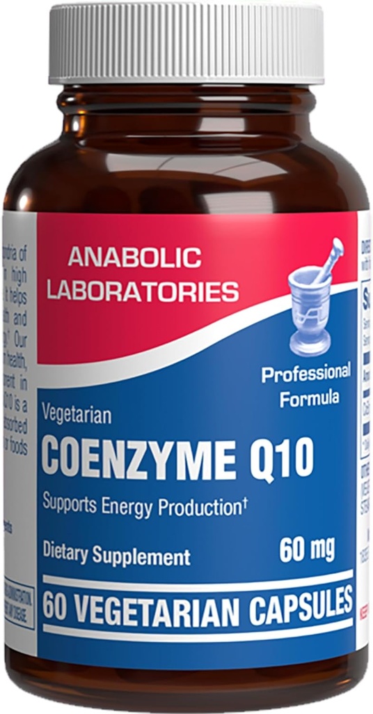 Υψηλή απορρόφηση CoQ10 συμπλήρωμα - Κλινική Formula Συνένζυμο Q10 60mg για την ενέργεια της καρδιάς του δέρματος Αντιοξειδωτικό και την υποστήριξη του εγκεφάλου - Εύκολο στην κατάποση - Κατασκευάζεται στις ΗΠΑ σε εγκαταστάσεις cGMP - 60 Υπηρεσίες