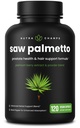 NutraChamps Saw Palmetto συμπλήρωμα για την υγεία του προστάτη [Extra Strength] 600mg Complex με εκχύλισμα, Berry σκόνη & βότανα - Υποστηρίζει υγιή ούρηση Συχνότητα, 120 κάψουλες