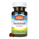 Carlson - Tocotrienols, 40 mg, με φυσική πηγή βιταμίνης Ε, Gamma, Alpha, Delta, Beta, Sustainablely Sourced, 30 Softgels