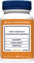 The Vitamin Shoppe Triple Strength Phosphatidylserine for Brain, Memory & Focus Support, Once Daily - (30 Vegetable Capsules)