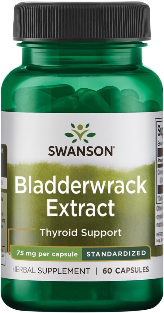 Swanson Bladderwrack Φύλλα 60 κάψουλες