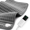 Θέρμανση Pad for Back Pain Relief & Cramps 17"x33" Μεγάλες, Υγρές επιλογές ξηρής θερμότητας, XL Ηλεκτρικές μονάδες θέρμανσης, 9 ρυθμίσεις θερμότητας, πλυντήριο ρούχων, Auto-off, Δώρα για γυναίκες, μαμά, άνδρες