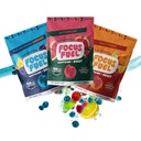 FocusFuel Energy Chews – Trial Size Variety Sample Pack (9 services) – 100mg καφεΐνη + Alpha GPC + L-Θεανίνη + B12, Μαγνήσιο – Μπλε Λεμονάδα Razzberry, Καρπούζι, Φρούτα Punch – Όχι Crash ή Jitters
