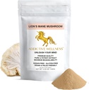 Addicive Wellness Lions Mane Supplement Powder, Premium Quality Lions Mane Mushroom Powder Διπλή-Extract Nootropic, Sugar Free, Vegan & Paleo Lion's Mane Mushroom Supplement - 1500 mg (100 γραμμάρια)