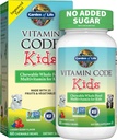 Garden of Life Vegetarian Multivitamin Supplement for Kids - Vitamin Code Kids Chewable Ακατέργαστη βιταμίνη τροφίμων με προβιοτικά, 60 Chewable Bears