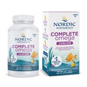 Nordic Naturals Complete Omega Jr., Lemon - 180 Mini Soft Gels - 283 mg Σύνολο Omega-3s & 35 mg GLA - Υγιής Γνωστικότητα, λειτουργία νευρικού συστήματος - Μη GMO - 90 Υπηρεσίες