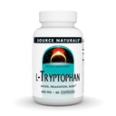 Source Naturals L-Tryptophan, για Mood, Relaxation, and Sleep*, 500mg - 60 Κάψουλες