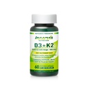 Vitamin D3 5000 IU + K2 MK-7 100mcg – Bone, Heart & Immune Support, Easy to Swallow, 60 Capsules
