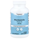 Vitacost Νιακιναμίδη (Vitamin B-3) - Όχι Φλος Νιασίνη - 500 mg - 200 Κάψουλες