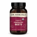 Dr. Mercola Organic Fermented Beets - Nitric Oxide Support - USDA Organic, Non-GMO, Gluten-free & Soy-Free - 60 κάψουλες