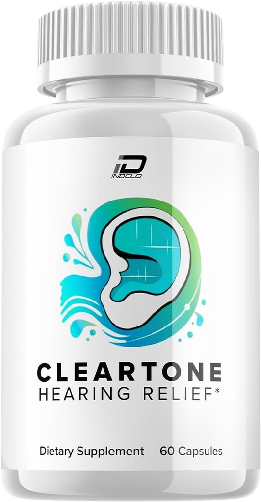 ClearTone Υγιεινή υποστήριξη αυτιών συμπλήρωμα, ClearTone αυτί δαχτυλίδι ανακούφιση, ClearTne εμβοές θεραπεία, ClearTone κάψουλες, Σύνθετη Formula Clear τόνος για την ακοή Κριτικές Υποστήριξη (1 πακέτο - 60 κάψουλες)