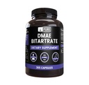 Αμιγώς πρωτότυπα συστατικά DMAE Bitartrate (365 κάψουλες) Όχι Μαγνήσιο ή Ρύζι Fillers, πάντα καθαρό, Εργαστήριο Επαληθευμένο