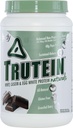 Διατροφή του σώματος πρωτεΐνη σκόνη - Trutein Naturals Σκοτεινή σοκολάτα 2lb Ορός γάλακτος, καζεΐνη και αυγό λευκό - φυσικό χαμηλή υδατανθράκων Κετοφιλικό ποτό - Lean μυών Builder, απώλεια βάρους, προπόνηση, ανάκτηση