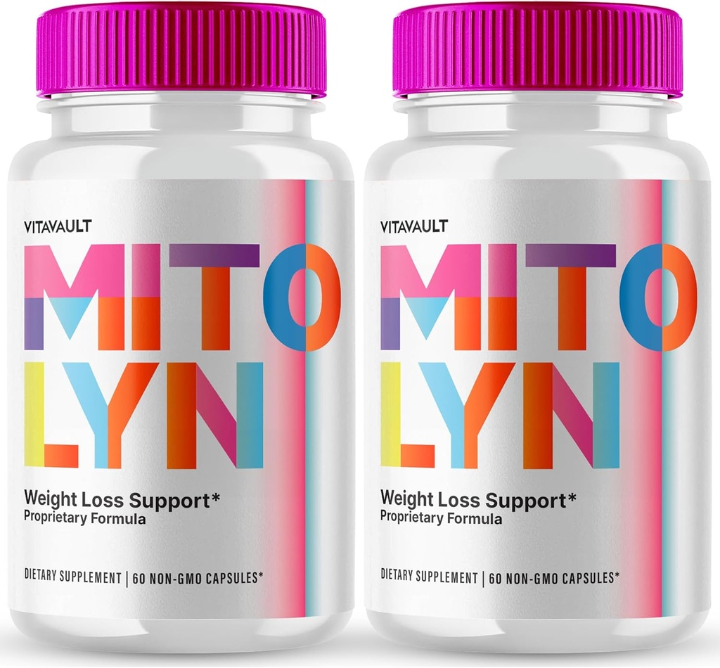 Mitolyn Capsules, Mitolyn Pills Advanced Formula - Mitolyn Dietary Supplement for Maximum Strength, Mito lyn All Natural Keto Pills, Mitolyn Capsules, Mito lyn Pills Reviews (2 Pack)