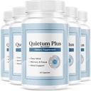 (5 Pack) Quietum Plus - Επίσημη Quietum Plus Advanced Supplement Formula, Original Quietum Plus Reviews, All Natural QuietumPlus Advanced Formula for Healthy Ear, 300 κάψουλες για 5 μήνες