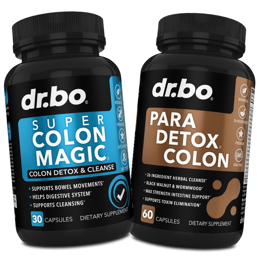 Cleanser Colon Detox & Body Cleanse - 15 Ημέρα Colon Cleanse Χάπια με Probiotic & Intestinal Guard Cleanser - Poop Bowel Movement Συμπληρώματα για Intestinal Stomach Bloating Gut Loss Υποστήριξη