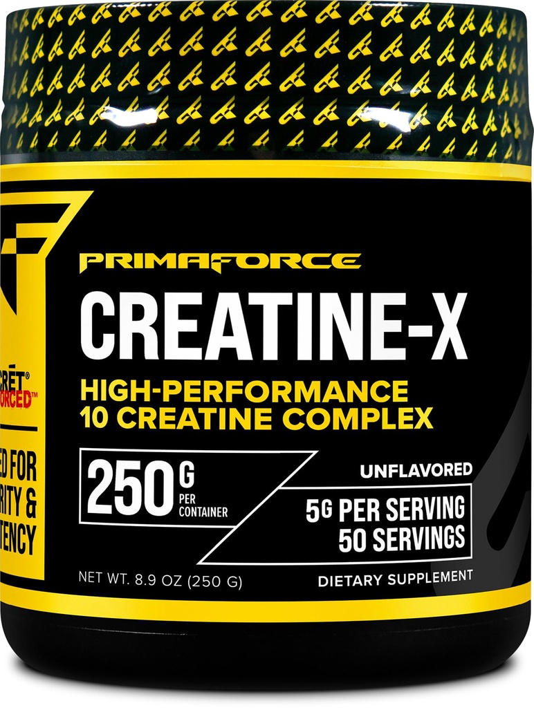Primaforce Creatine-X 250 Grams - Υψηλής απόδοσης 10 Creatine Complex - Χωρίς γεύση