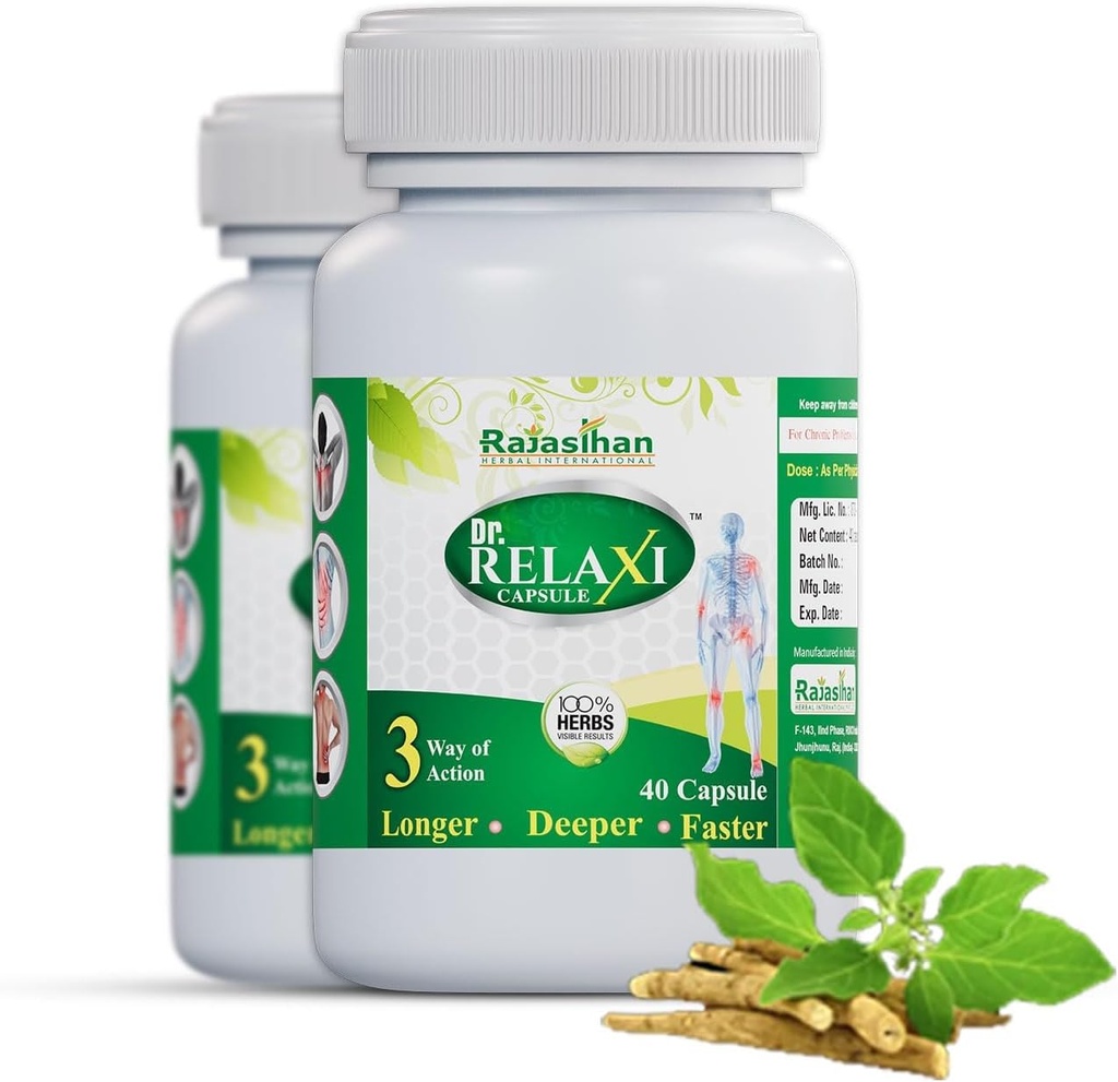 SUP Dr. Relaxi Κάψουλες Συσκευασία των 2 για άνδρες και γυναίκες.