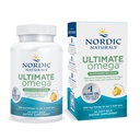 Σκανδιναβικά φυσικά φυτά Ultimate Omega, Lemon Flavor - 60 χορτοφαγικά μαλακά γέλη - 1210 mg Omega-3 - Vegan EPA και DHA - Συμπλήρωμα Made from Algae - Brain & Heart Support - Non-GMO - 30 Services