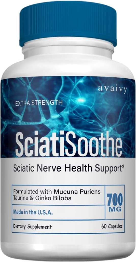 SciatiSoothe - Sciati Soothe Advanced Pill Formula (Single, 60 Κάψουλες)