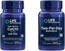Επέκταση ζωής Super Ubiquinol CoQ10 100mg 30 Softgels Cellular Energy Support Bundle με δύο φορές την ημέρα υψηλής ισχύος 120 δισκία πολυβιταμίνη