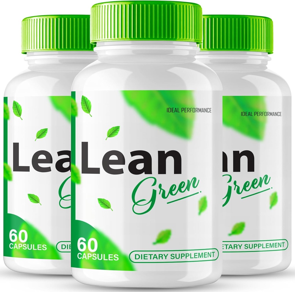 Lean Green Keto Capsules, LeanGreen Advanced Formula Supplement Pills - Maximum Strength, Lean Green All Natural Keto Pills, LeanGreen Capsules, Lean Green Pills Reviews (3 Pack)