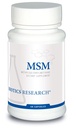Biotics Research MSM Potent Sulfur Supplement, Collagen Production, Healthy Hair, Skin & Nails, Muscle and Joint Comfort. 60 Καψάκια