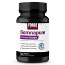 FORCE FACTOR Somnapure Κλινική βοήθεια για τον ύπνο ενηλίκων, διφαινυδραμίνη HCl, μη-σφυρηλατώντας, νυχτερινή υποστήριξη ύπνου, 30 Caplets