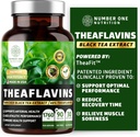 N1 Διατροφή Premium Theaflavins εκχύλισμα μαύρου τσαγιού [40% Theaflavins] Powered by TheaFitTM to Support Performance and Reduce Recovery Time, 90 Veg Caps