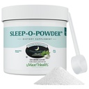 Maxi Health - Sleep Powder με Μαγνήσιο, Ινοσιτόλη & L-Tryptophan - Μη Μη Συνηθισμένη Μελατονίνη Σχηματίζοντας Βοήθεια Ύπνου - Εύκολη Μείξη Ποτού, Χαλαρωτικό Συμπληρώματα Ποτού Ύπνου για Bedtime, 4.4 Oz Sleep-O-Powder