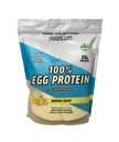 Healthy N Fit 100% EGG PROTEIN- Μπανάνα (2lb): 100% Αυγό Λευκή πρωτεΐνη PLUS Φυσικές πεπτίδες. Φυσικά γλυκασμένη, Κέτο, Παλαιοφιλική