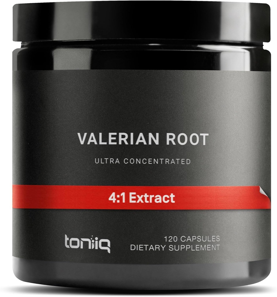 Κάψουλες ρίζας βαλεριάνας - Ultra High Potency 4:1 Extract - Πολύ συμπυκνωμένο - Τρίτο-μέρος εργαστήριο δοκιμαστεί - 120 κάψουλες