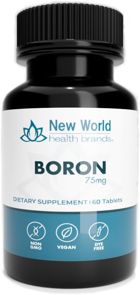 Boron Mineral Supplement 75mg 