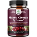 Advanced Kidney Support Supplement - Kidney Cleanse Detox & Repair Cranberry Extract Κάψουλες με Uva Ursi, Stinging Nettle & Astragalus για την υγεία των νεφρών - ούρα Φυλλαδική Υγεία - 60 Caps