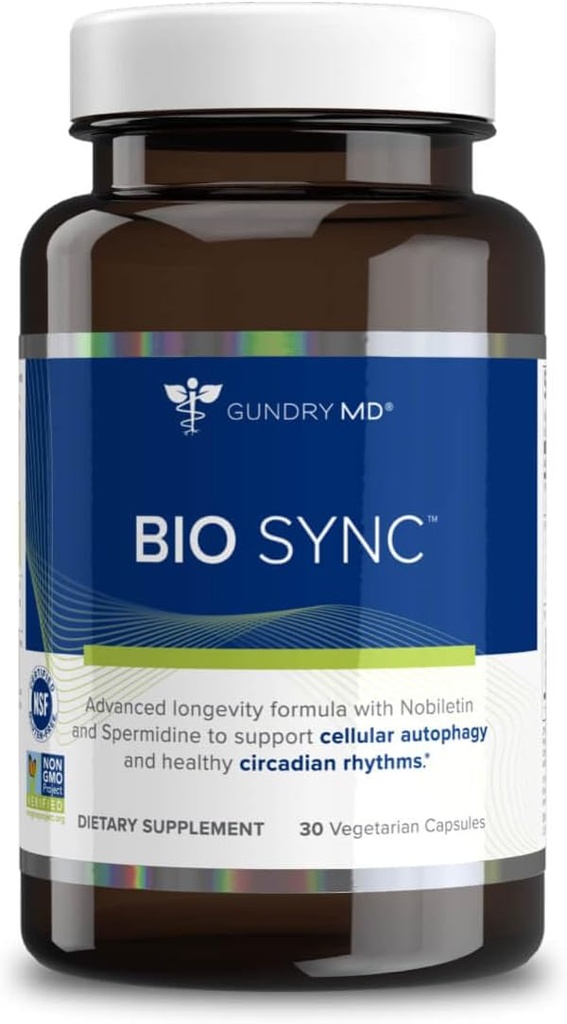 Gundry MD® Bio Sync συμπλήρωμα για την ενέργεια ημέρας, υποστηρίζει την εστίαση και τη μνήμη†* - (30 υπηρεσίες)
