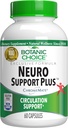 Botanic Choice Neuro Support Plus – Βοηθά το Soothe, Feet, Lower Legs- Nerve, Circulation Support- with Alpha Lipoic Acid, Biotin, Vitamin B12, B6, Benfotiamine (Vitamin B1)-Gluten Free- 60 Κάψουλες